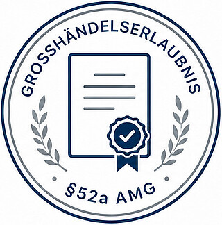 Zertifikat für die Großhändlererlaubnis