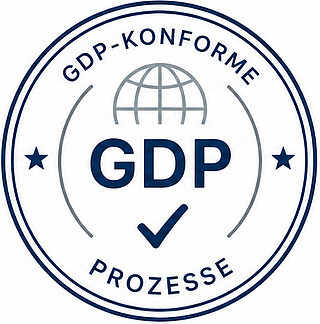 Zertfikat für GDP-konforme Prozesse